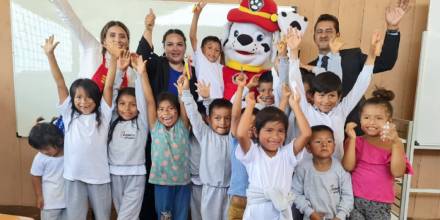 Con esta reapertura, se benefician 10 estudiantes de la comunidad La Merced y 17 niños de la comunidad Pamás / Foto: cortesía ministerio de Educación 