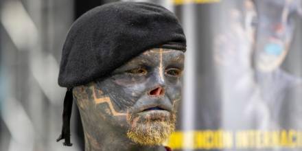 El Black Alien aseguró en una entrevista que el avance de lo que él denomina su proyecto artístico, iniciado hace unos 8 años / Foto EFE