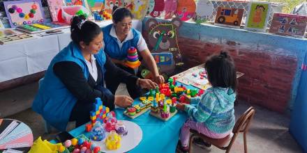 En Napo, 4.852 niños son atendidos por el MIES a través de 52 CDI y 67 unidades CNH / Foto: cortesía  MIES