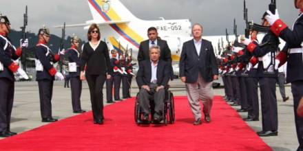 Lenín Moreno y Juan Manuel Santos se reúnen para revisar seguridad fronteriza