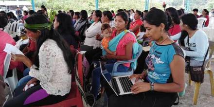 Mujeres amazónicas realizaron una asamblea de nacionalidades en Pastaza