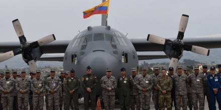 Ecuador recibió un nuevo avión Hércules