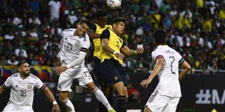 Ecuador igualó con México en Chicago / Foto: EFE