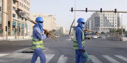 Los trabajadores del Mundial, estigma de Catar 2022