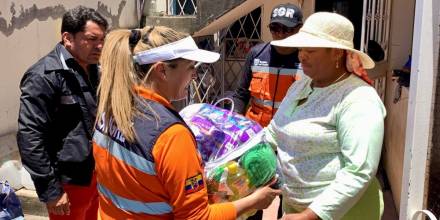 1.249 kits de asistencia humanitaria fueron entregados a personas afectadas por las lluvias / Foto: cortesía Secretaría de Gestión de Riesgos Foto: 