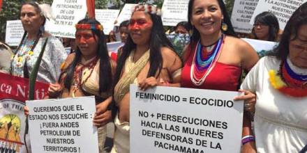 Mujeres amazónicas hablan sobre la defensa de la selva para celebrar el Día de la Mujer