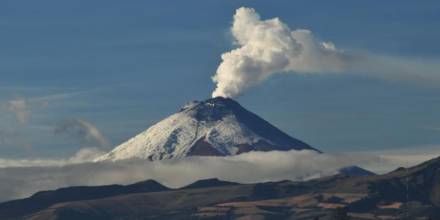 El volcán Cotopaxi registra una presión del magma por ascender