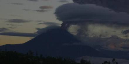 Volcanes Tungurahua y Reventador registran actividad alta