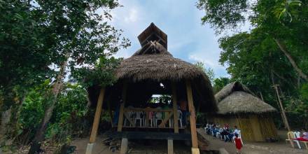 La ‘Choza de Ahuano Warmi’ fue inaugurada en Tena