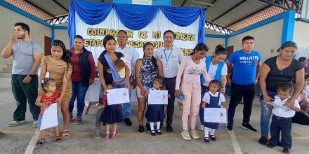 421 niños culminaron el proceso de desarrollo infantil integral en Orellana
