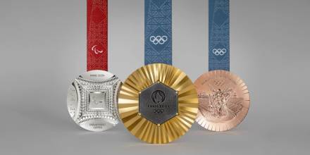 Las medallas olímpicas de París 2024 fueron presentadas
