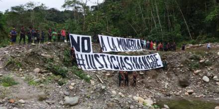 Suspensión definitiva de la minería piden Organizaciones Sociales