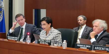 La OEA rechaza la violencia y da un espaldarazo a Noboa