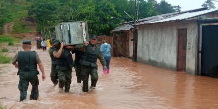 Las lluvias dejan destrozos en las provincias amazónicas