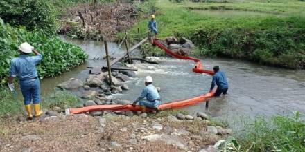 Un nuevo derrame se produjo en Orellana