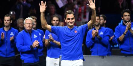Federer se marcha habiendo conquistado 20 títulos de Grand Slam a lo largo de su carrera / Foto: EFE