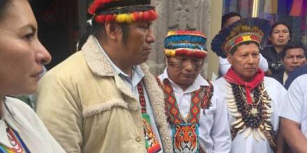 Indígenas amazónicos se tomaron las instalaciones de la Secretaría de Gestión de la Política