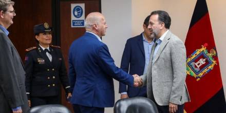 Representantes del Banco Mundial se reunieron con el alcalde de Quito