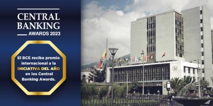 El Banco Central galardonado en los Central Banking Awards