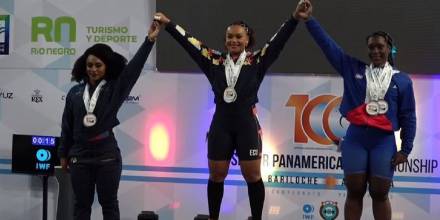 ¡GIGANTE! Neisi Dajomes gana oro en Panamericano de Pesas en Argentina