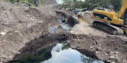 Rotura del OCP provocó derrame en Napo