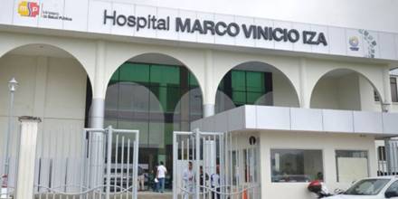 Los heridos, pertenecientes a la comunidad de Bellavista, son atendidos en el Hospital Marco Vinicio Iza, de la localidad de Lago Agrio / Foto: cortesía 
