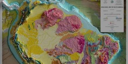 Un mapa geológico es una herramienta útil en la administración de recursos naturales y en el ordenamiento territorial / Imagen: IIGE
