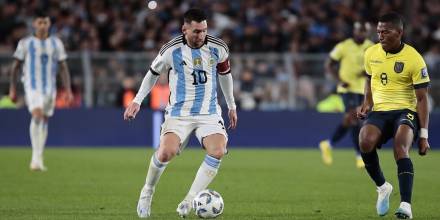 Un tiro libre de Messi acabó con el planteamiento de Ecuador