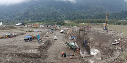 La erosión se encuentra a 7,56 kilómetros aguas abajo de la captación de la hidroeléctrica/ Foto: Cortesía CELEC