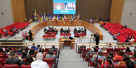 El presidente de la CorteIDH valoró la actitud del Estado ecuatoriano en cuanto al reconocimiento parcial de su responsabilidad / Foto: cortesía CorteIDH