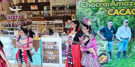 Kallari, cooperativa de pequeños productores kichwas de Napo, les vende el cacao fino de aroma./ Foto: cortesía EFE