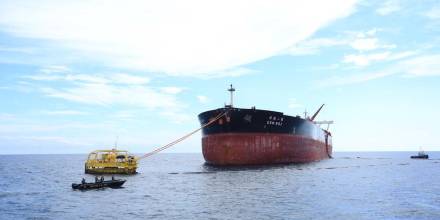 Ecuador exportó por primera vez crudo Oriente a través del Terminal Marítimo de OCP