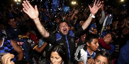 Los directivos del equipo ecuatoriano, que saben que sus hinchas serán minoría en las gradas, también esperan contar el apoyo del público argentino / Foto: EFE