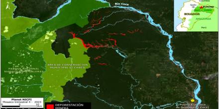La minería ilegal en el río Punino ha sufrido una escalada alarmante