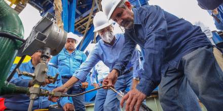 Petroecuador espera producir 50 mil barriles adicionales del área de Ishpingo / Foto: cortesía Petroecuador