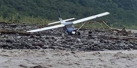 Una avioneta Cessna se accidentó en Morona Santiago