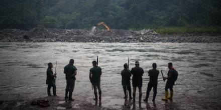 Jueces de Sucumbíos preparan posible visita al sitio afectado en el rio Aguarico