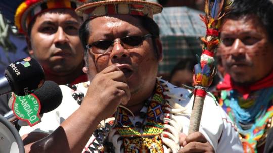 Siekopai anuncian plan para desalojar invasores en Shushufindi/ Foto: El Oriente