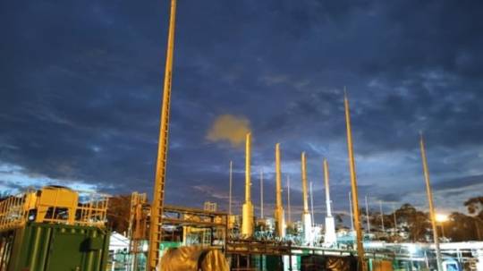 La central Cuyabeno inició operación comercial con crudo residual / Foto: cortesía CELEC
