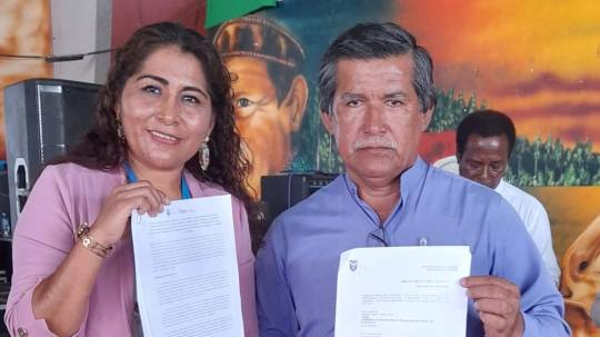El MIES firmó 4 convenios con el GAD de Putumayo /Foto: cortesía MIES