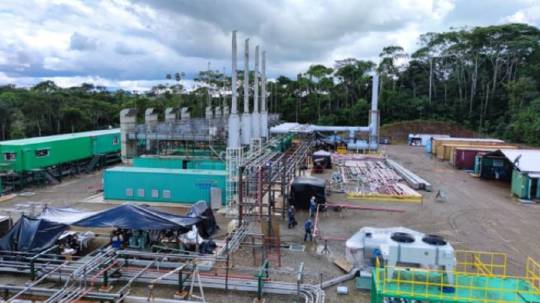 La central Cuyabeno inicia pruebas con crudo residual para la entrega de energía al Bloque 58 / Foto: cortesía CELEC