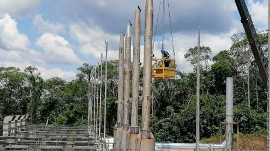 La central Cuyabeno está siendo monitoreada / Foto:cortesía de CELEC