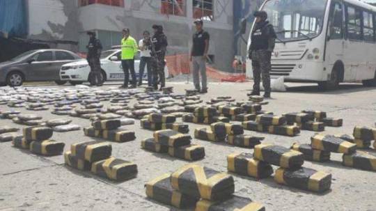 El 12 de abril, la Policía se incautó 45 kilos de droga. Foto: El Comercio