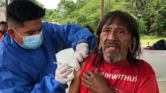 De las 6 provincias amazónicas, la más vacunada es Zamora Chinchipe (13,7 % ha recibido las dos dosis) /Foto: El Oriente