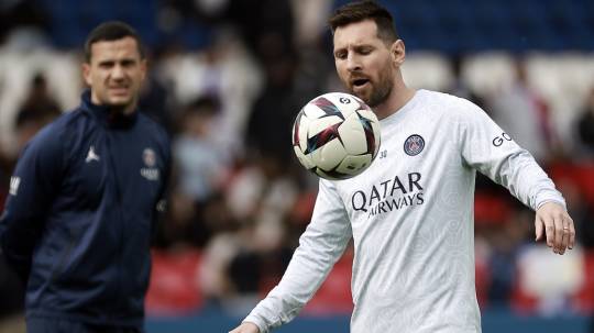 Leo Messi y el PSG están cerca de romper una relación desgastada por los fracasos en la Liga de Campeones en 2022 y 2023/ Foto: Cortesía EFE