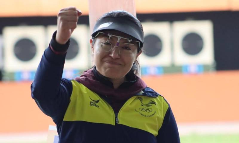 Diana Durango, de 34 años, se impuso en la competencia de pistola 25 metros / Foto: cortesía ministerio del Deporte