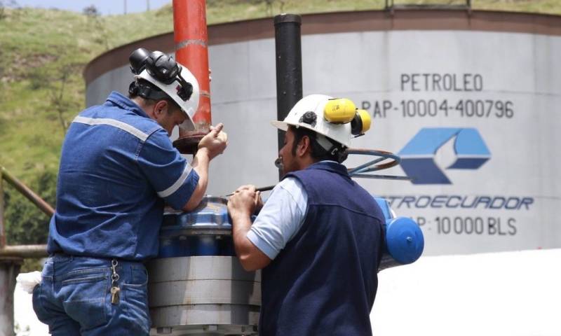 El ministerio de Economía y Finanzas estima un crecimiento del 8 % en la producción de crudo para el próximo año/ Foto: cortesía Petroecuador 