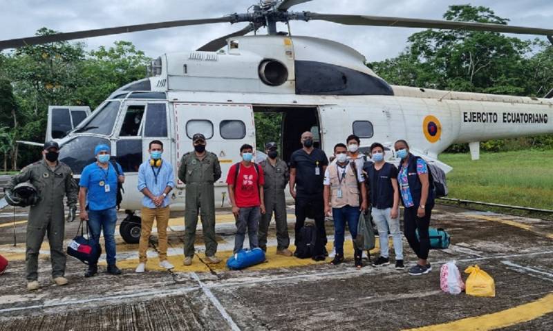 Ecuador desplegará el "plan Fénix" para vacunar en zonas de difícil acceso / Foto: cortesía Ministerio de Salud