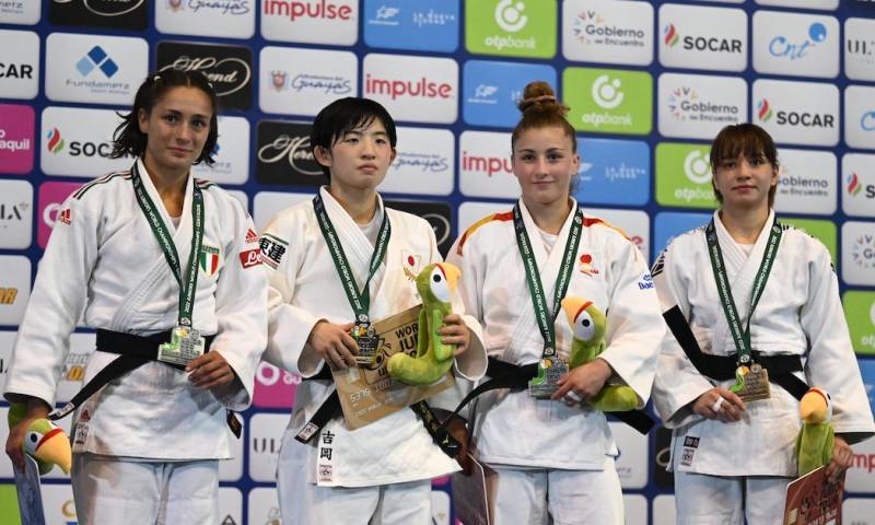 Japón tomó  la delantera en el Mundial Junior de judo que se disputa en Guayaquil / Foto: cortesía Mundial de Judo