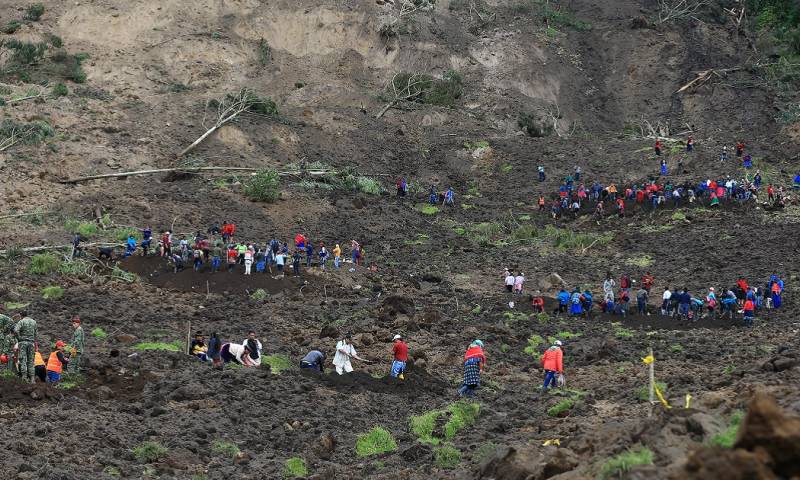 Un total de 163 viviendas han quedado afectadas y 57 destruidas / Foto: EFE 